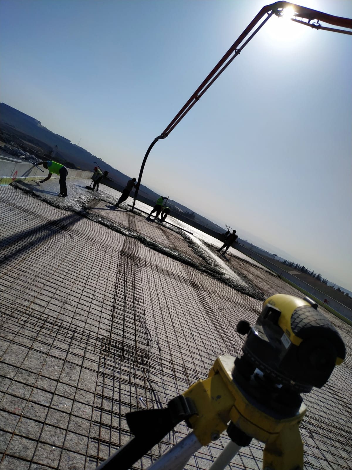 Helikopterli Şap Dökümü